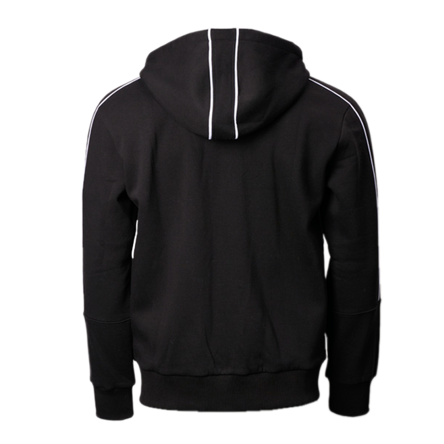 Black Hooded Jacket | Jackets, MENS, mens clothing, merchandise, New ...