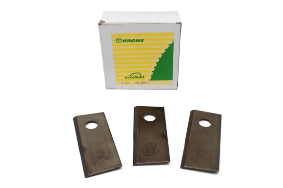 Krone Mower Blades RH Box of 25